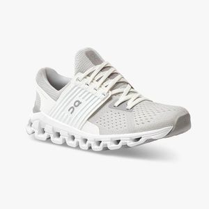 ON RUNNING WOMEN`S CLOUDSWIFT 2.0 RUNNING SHOES - GLACIER/WHITE Sz 10.5